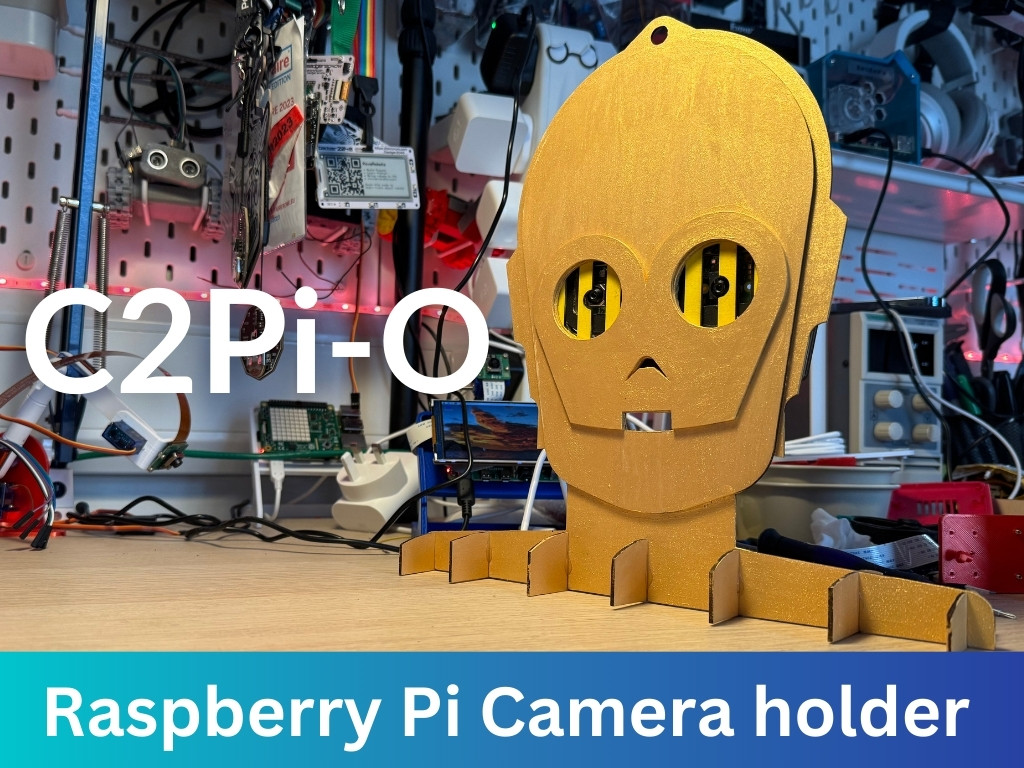 C2Pi-O Laser cut Camera holder