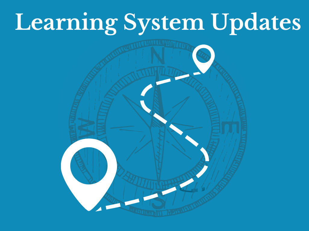 Learning System updates