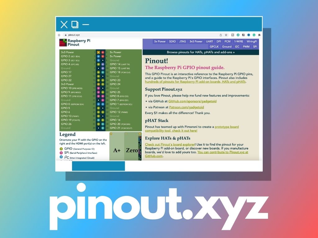 Cover image for Pinout.XYZ