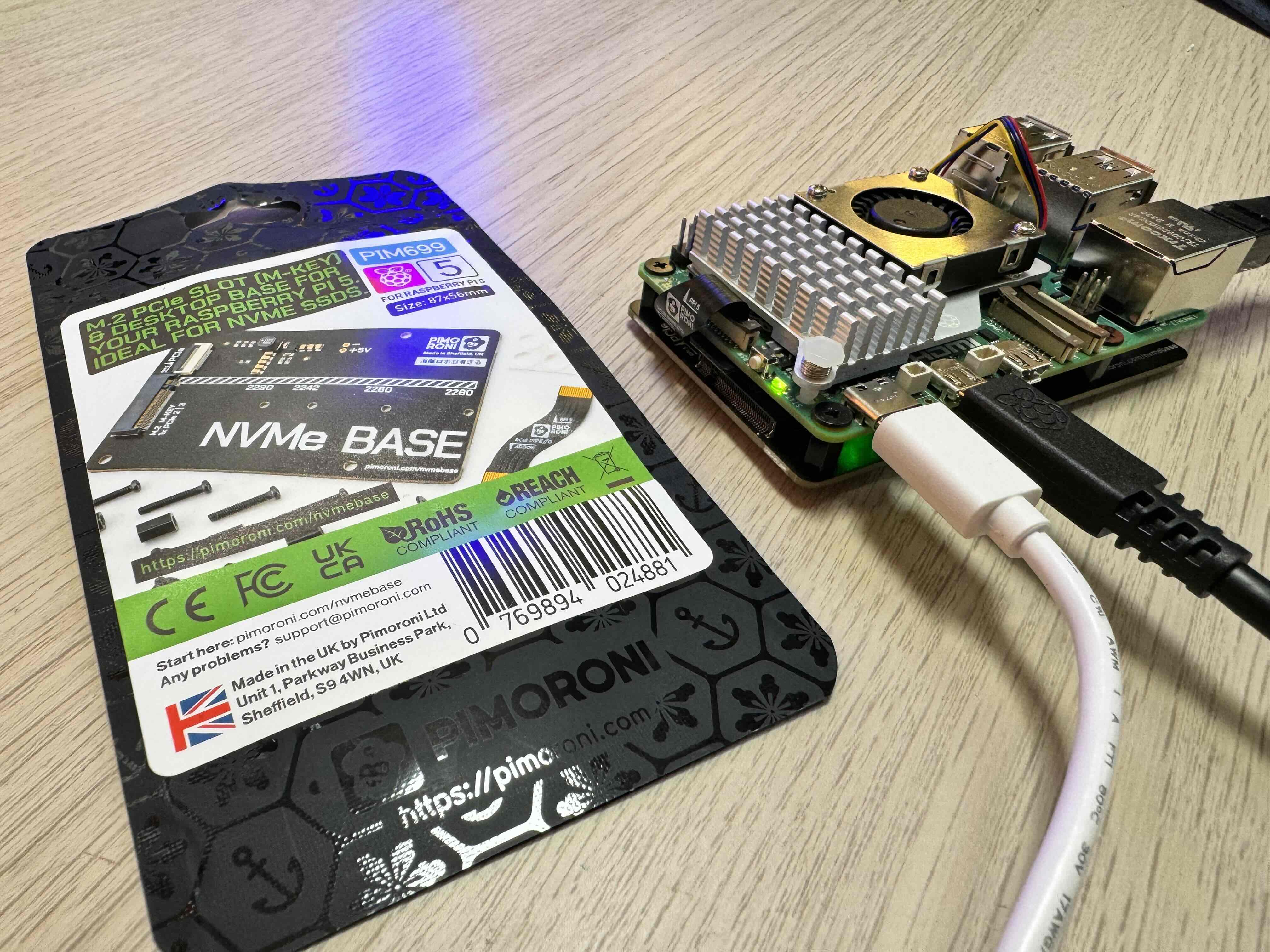 Page cover image for Pimoroni NVMe Base