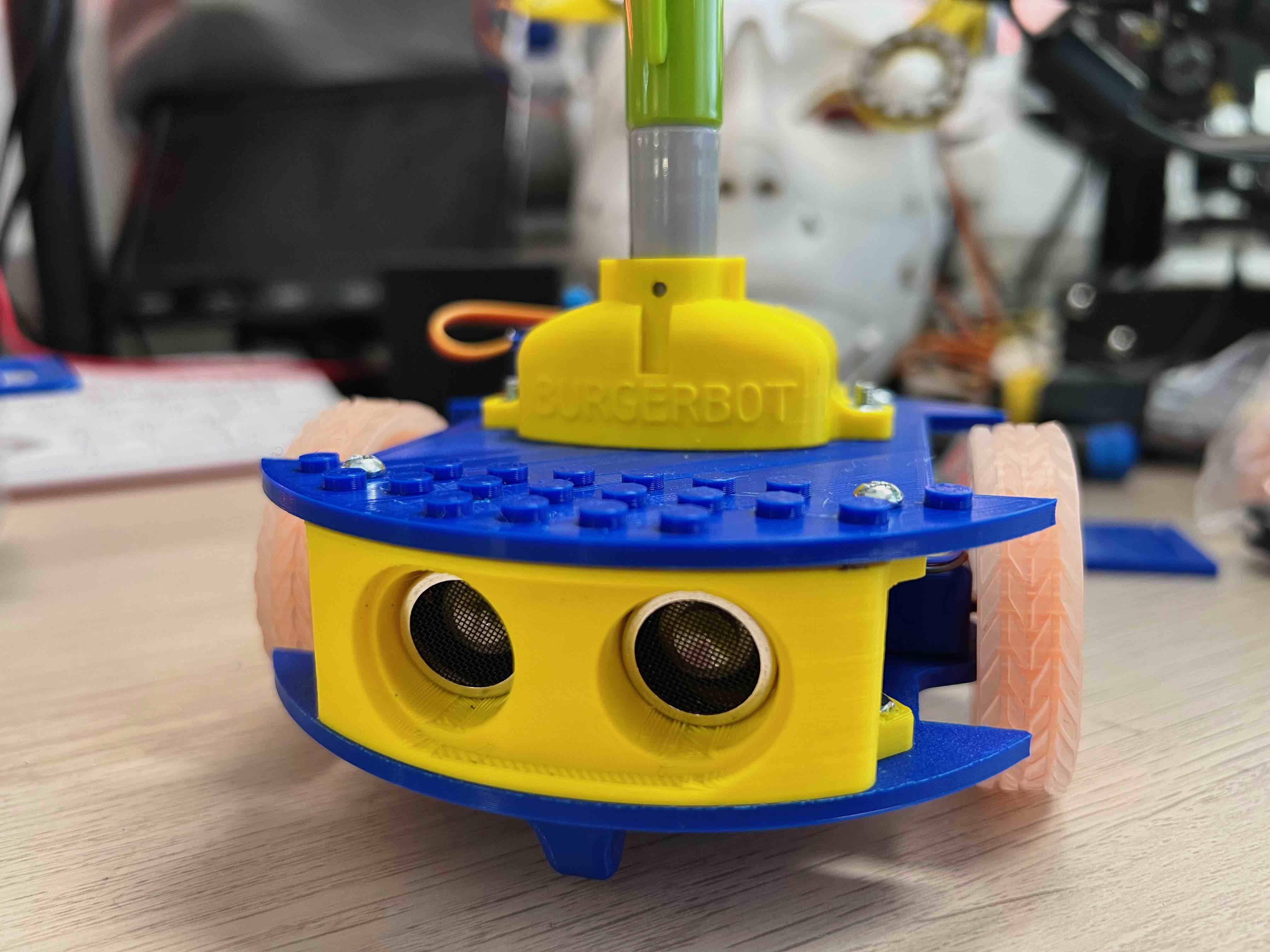 BurgerBot v2 - Upgrades