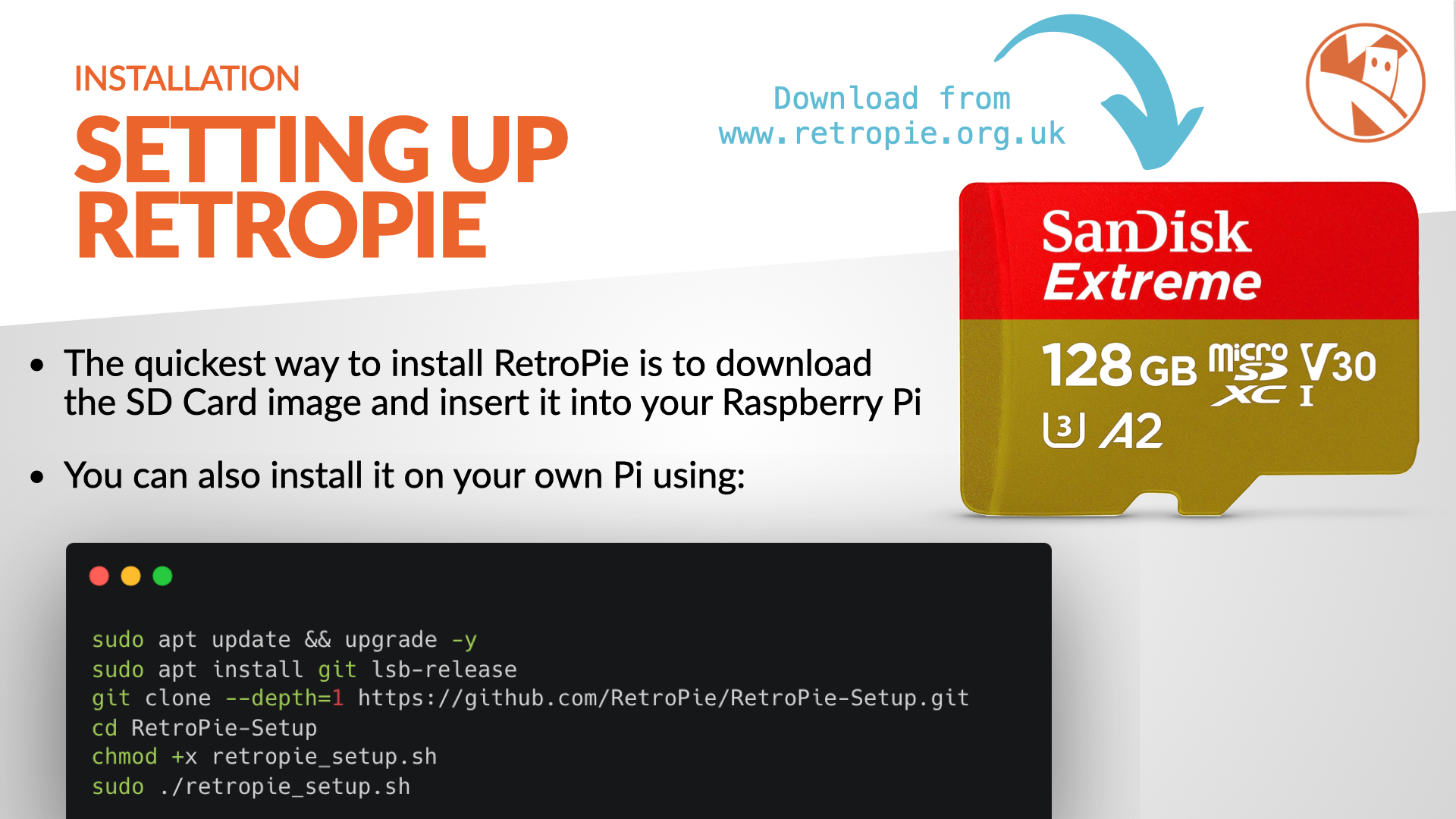 Setting up retropie
