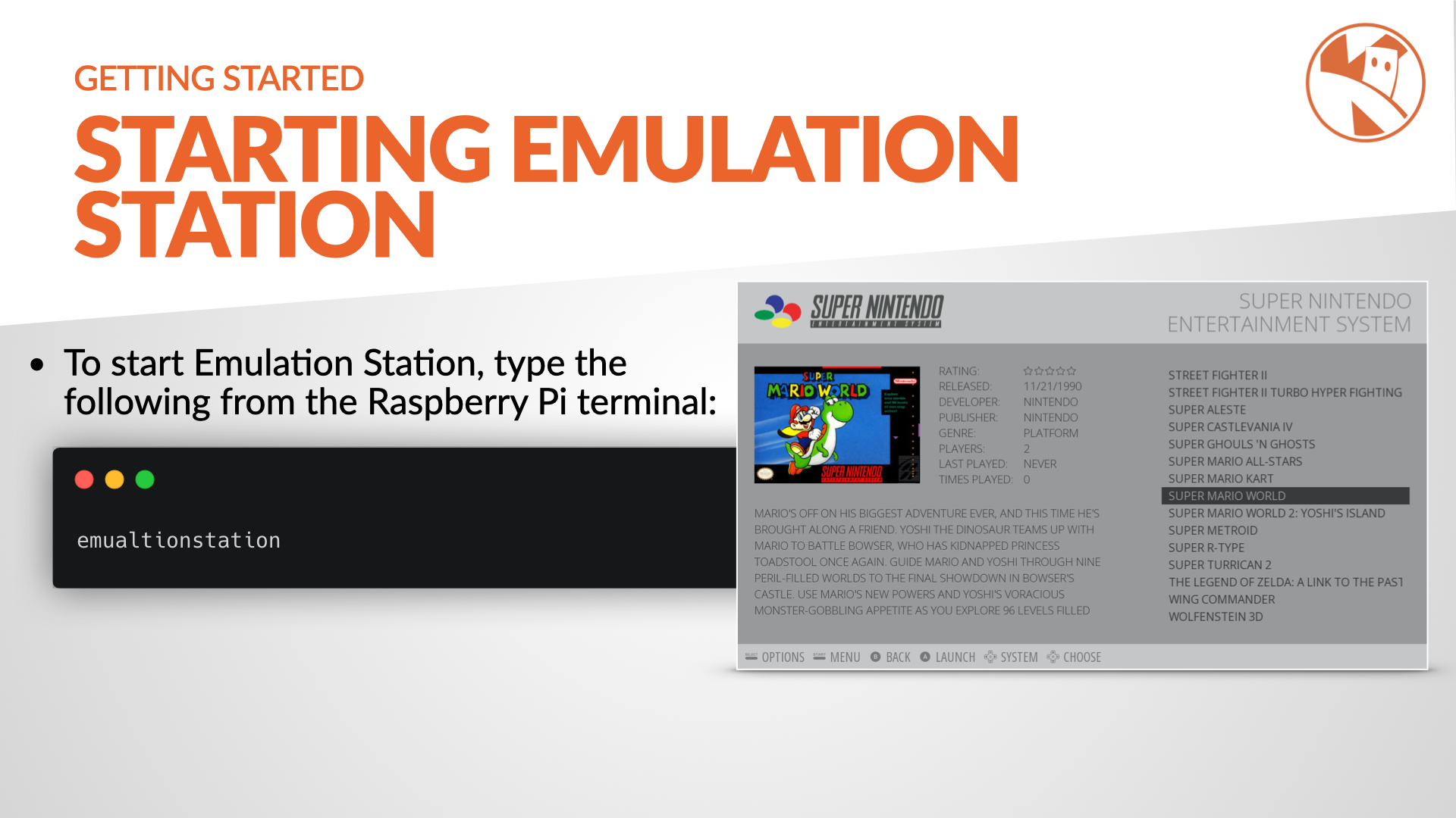 Setting up retropie