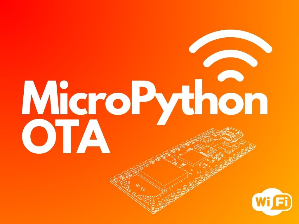 Project article cover image for Over the air updates with micropython