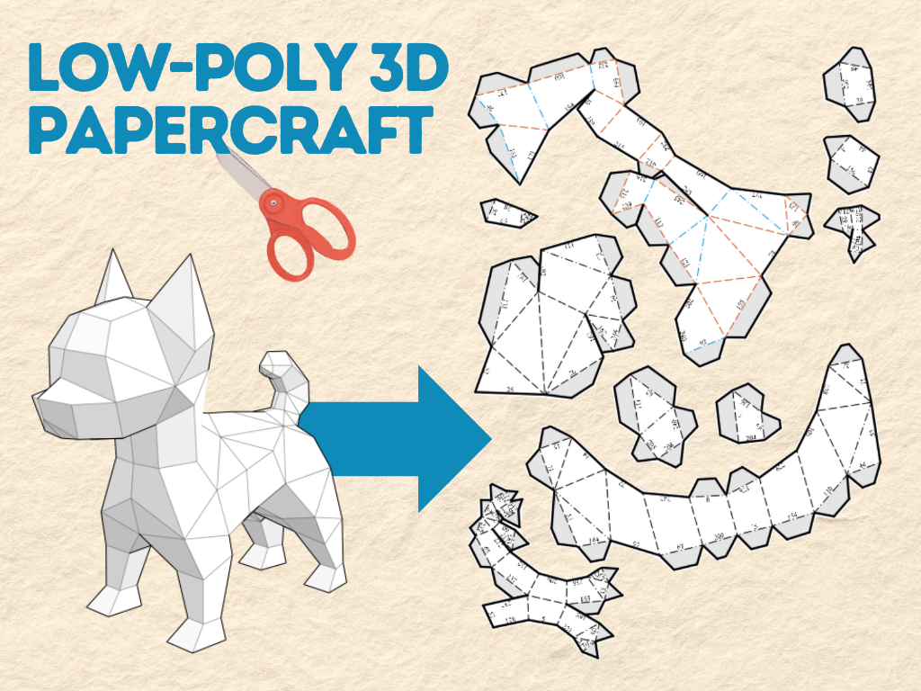 Project article cover image for 3D papercraft