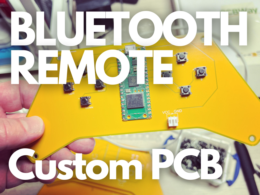 Bluetooth Remote Control Custom PCB