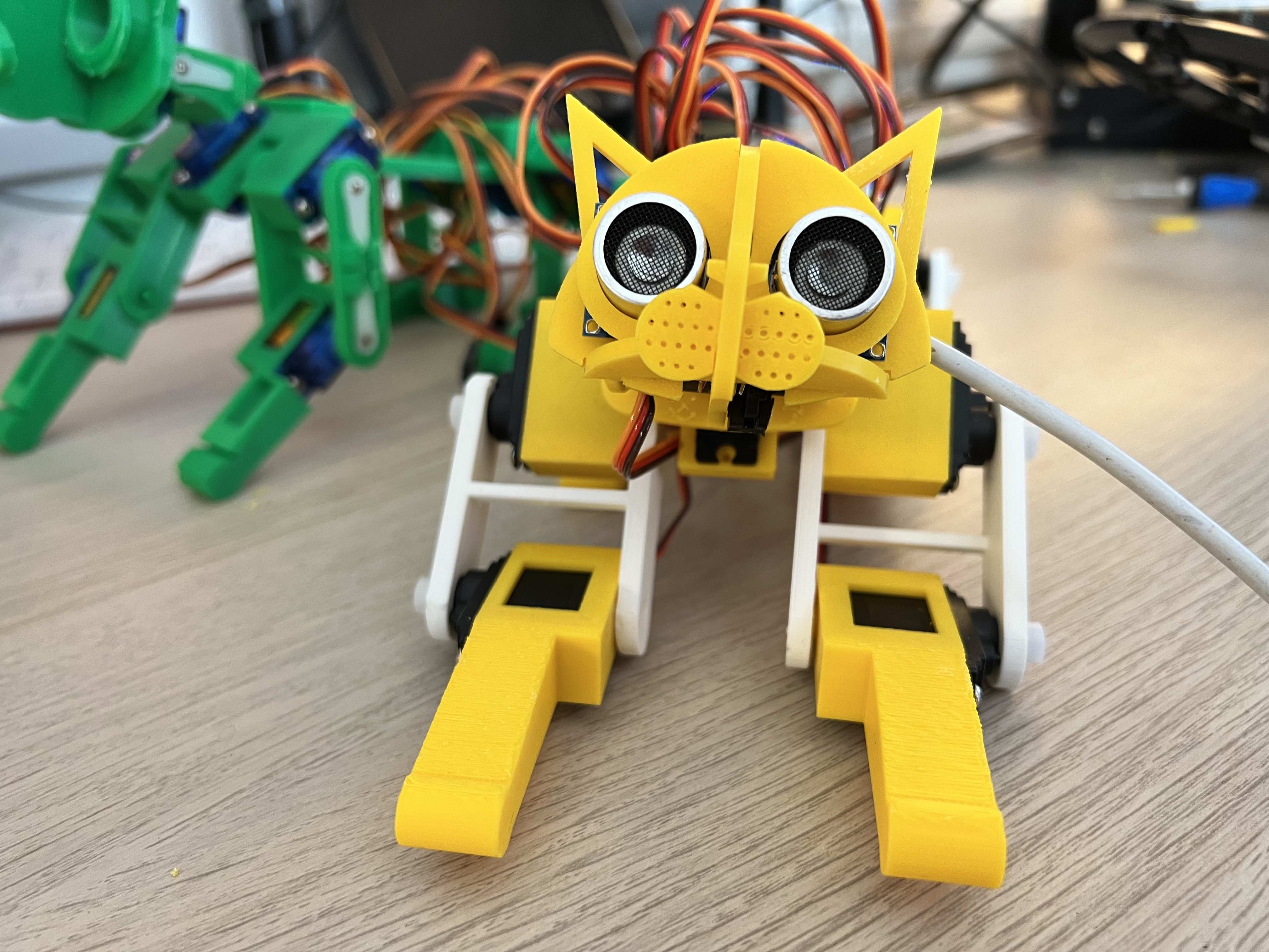 Arduino cat best sale robot
