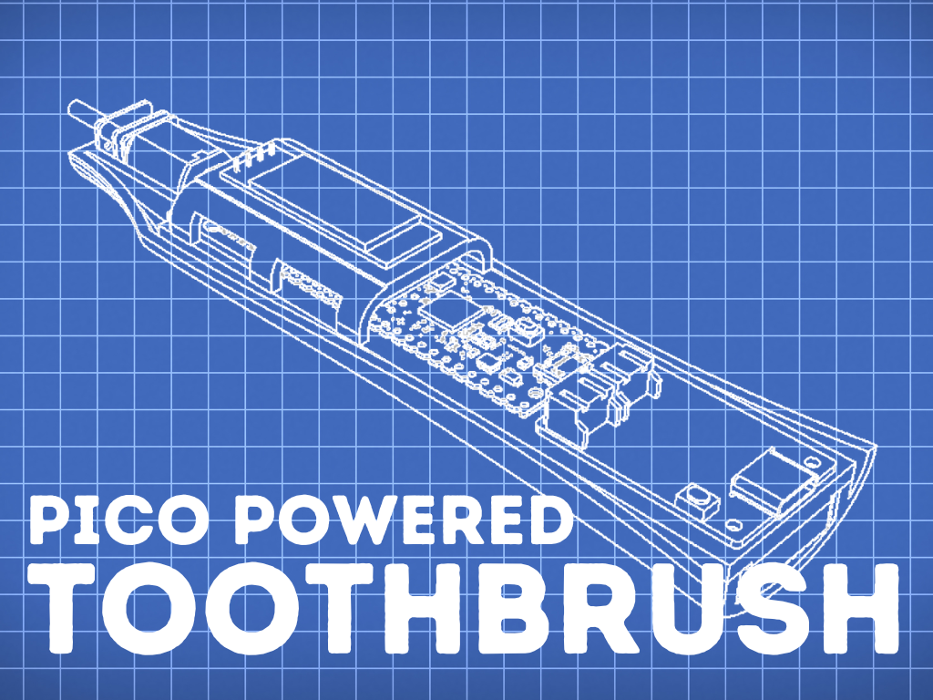 Pico W Powered Toothbrush