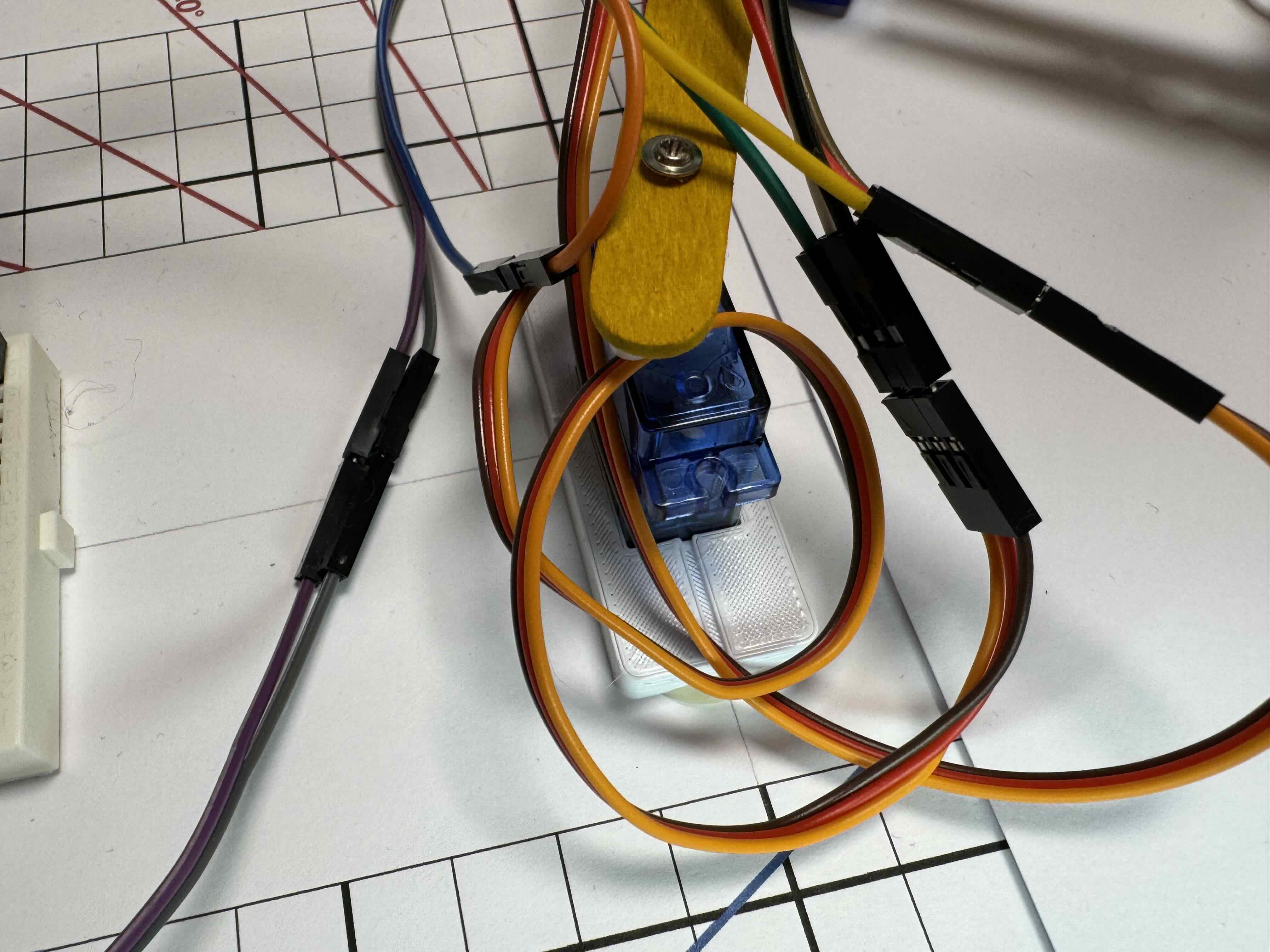 Shoulder Servo Mounted