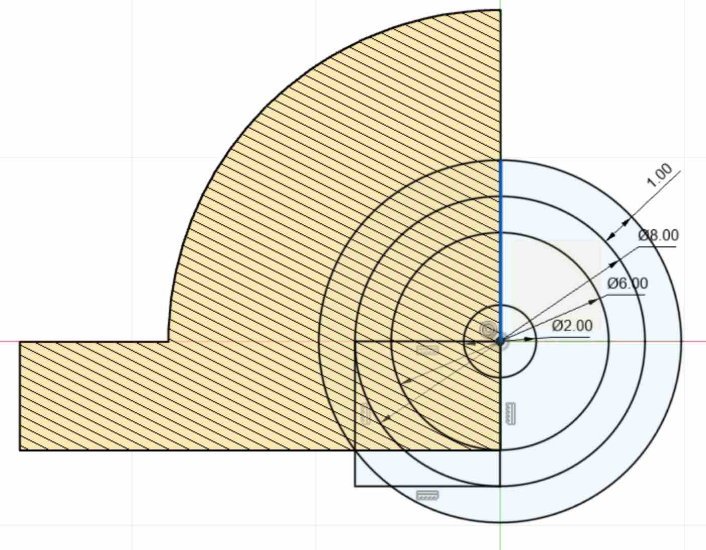 Offset plane