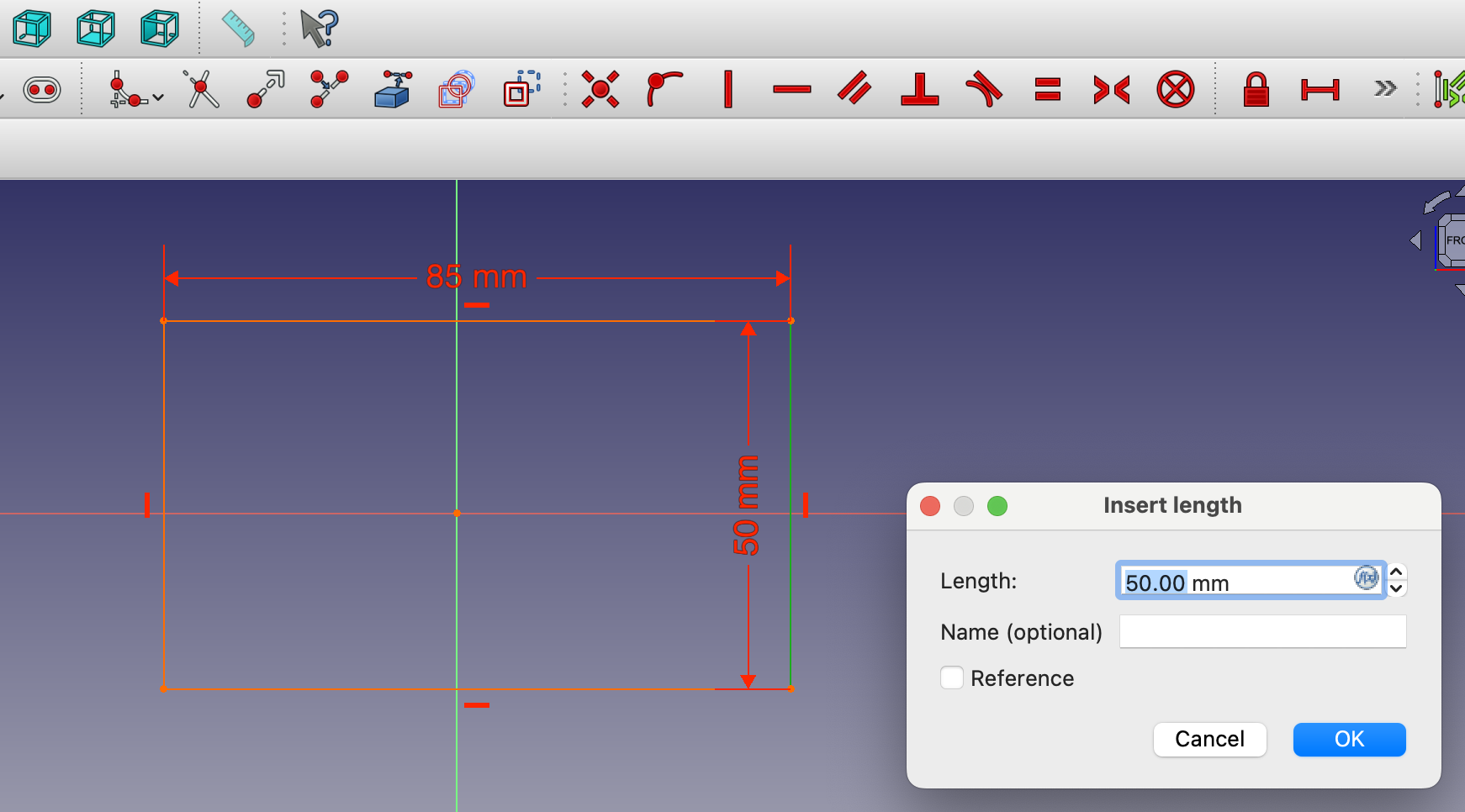 FreeCAD Interface Overview