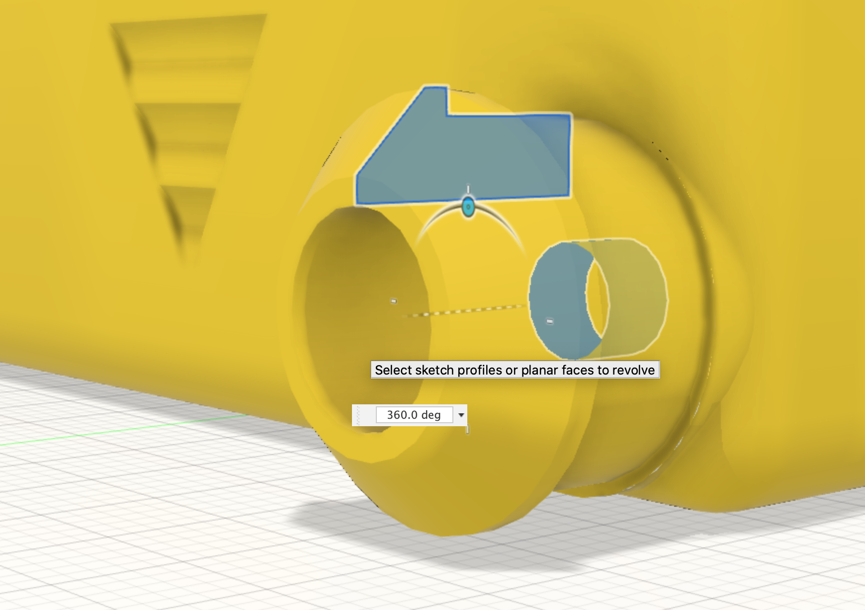 Chassis stub wheel revolve Cad Drawing